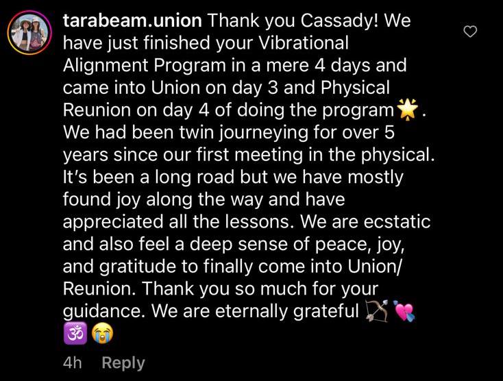 review of cassady cayne twin flames 11:11 program